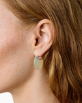 The Erin Earrings - Green Serpentine