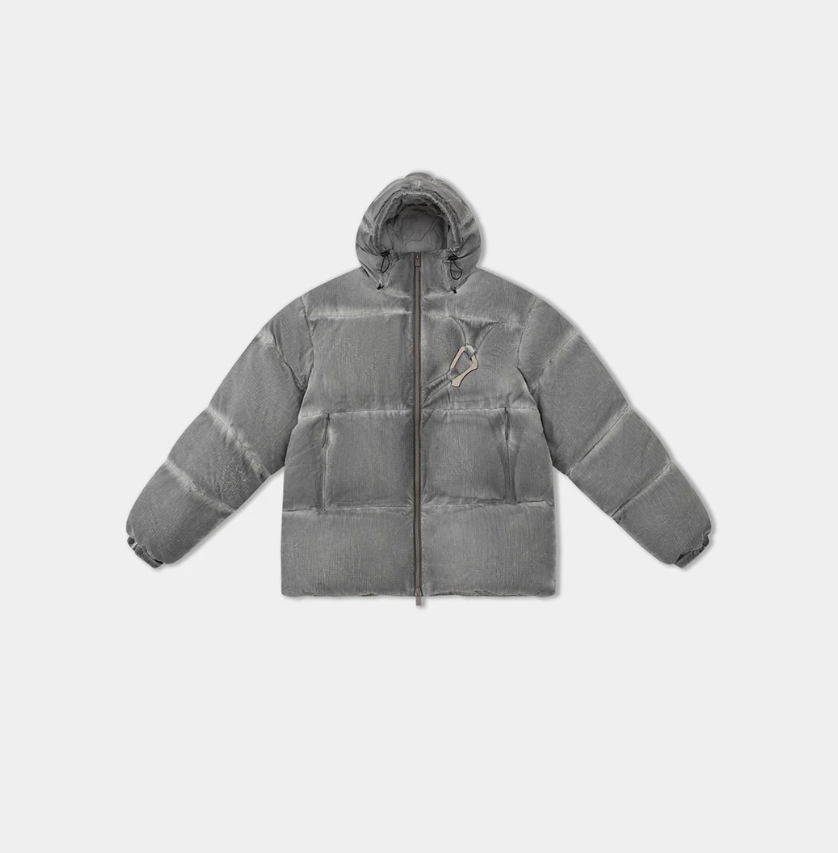 LUMEN DOWN PUFFER - Washed Dark Grey