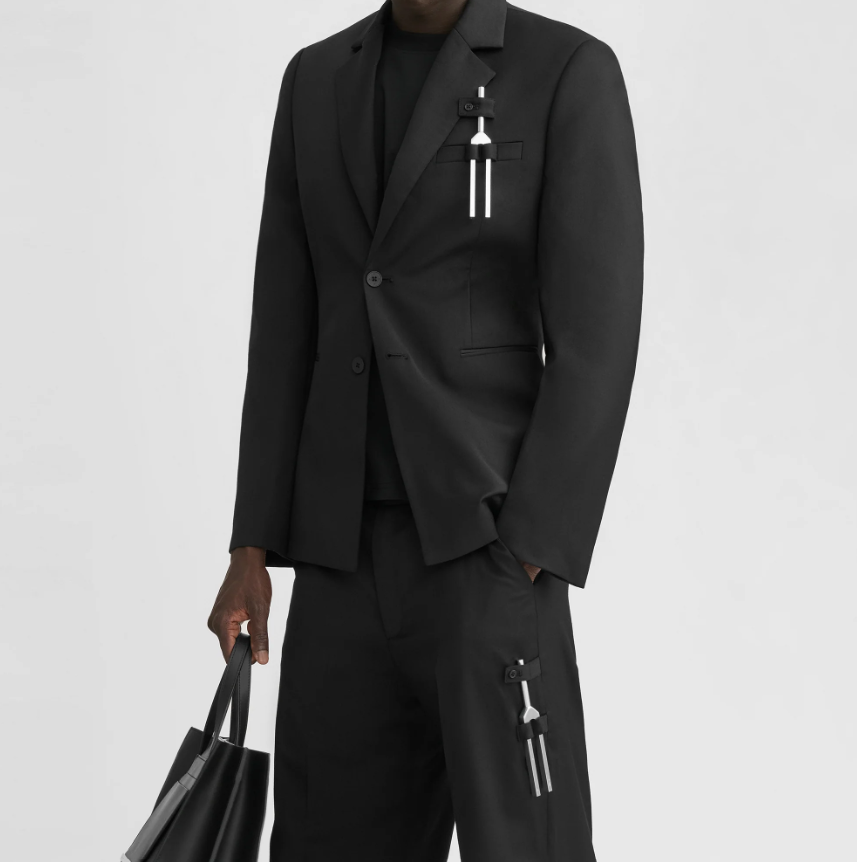 DIAPASON BLAZER - BLACK