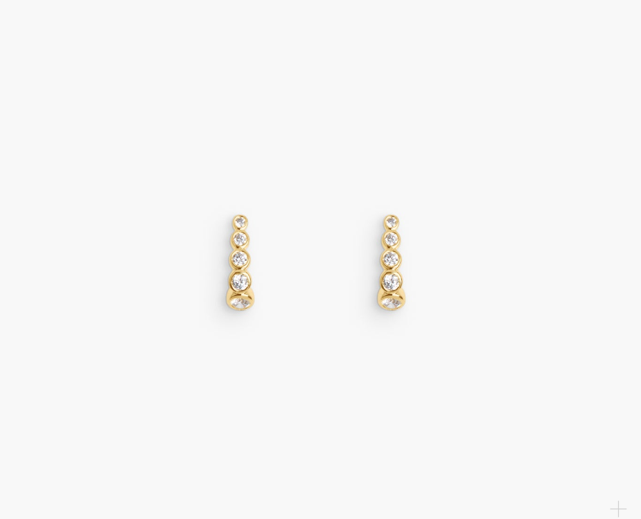Odette Earrings - Gold plated