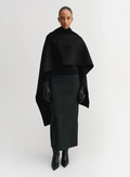 Colette Doublé Cape - black