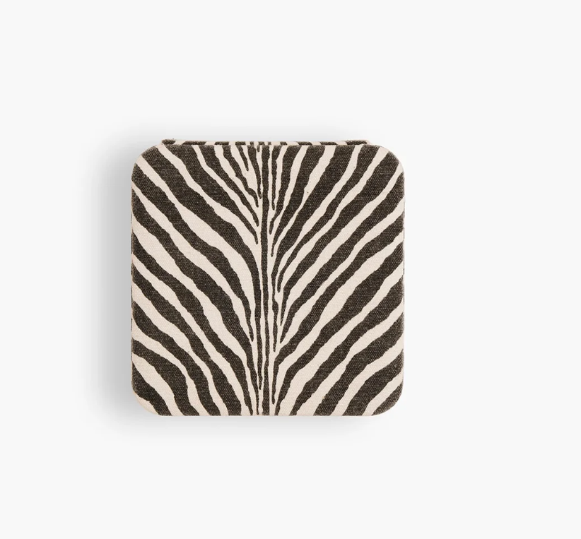 Jewelry Box Canvas - Zebra