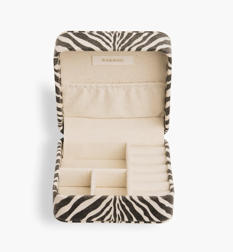 Jewelry Box Canvas - Zebra