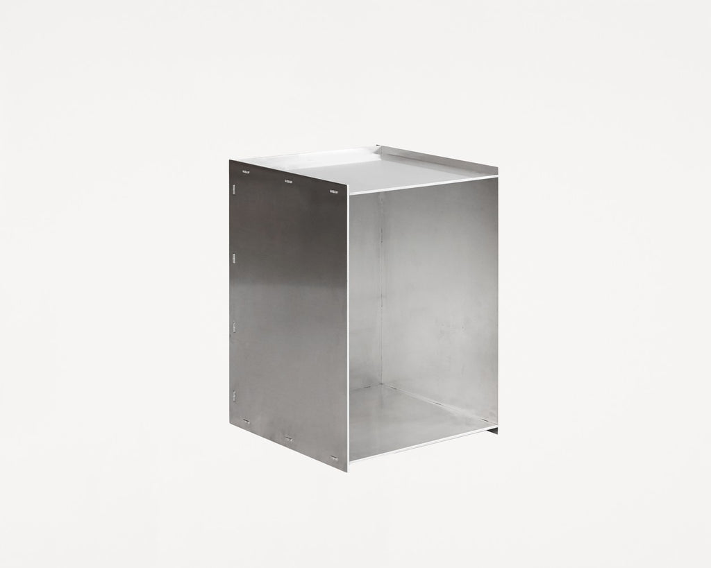 Rivet Box Table - Aluminum