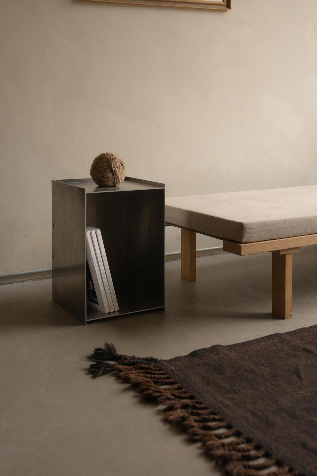 Rivet Box Table - Aluminum