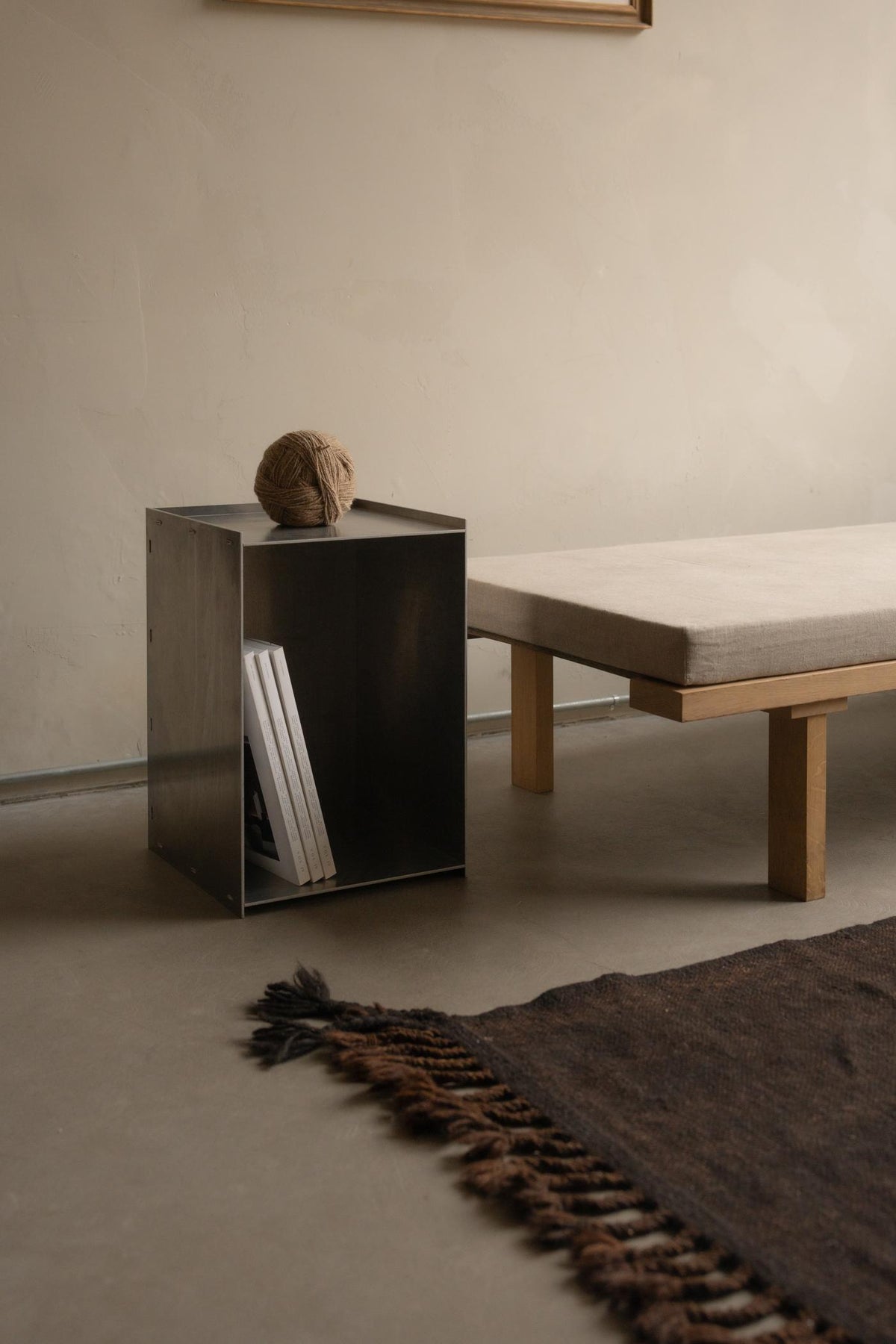 Rivet Box Table - Aluminum