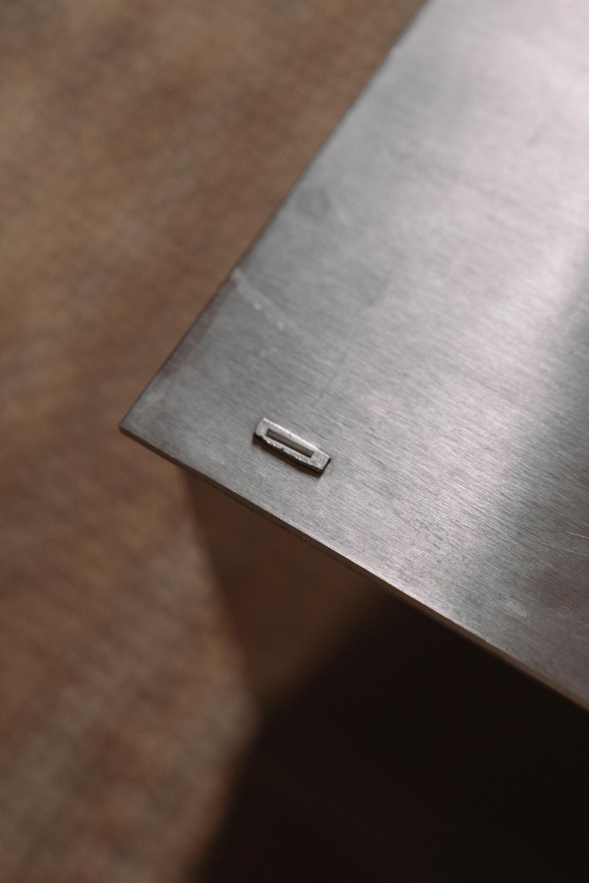 Rivet Box Table - Aluminum