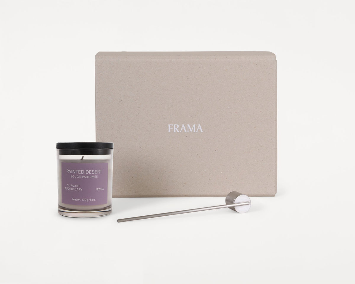 Gift Box: Scented Candle + Snuffer -  Painted Desert