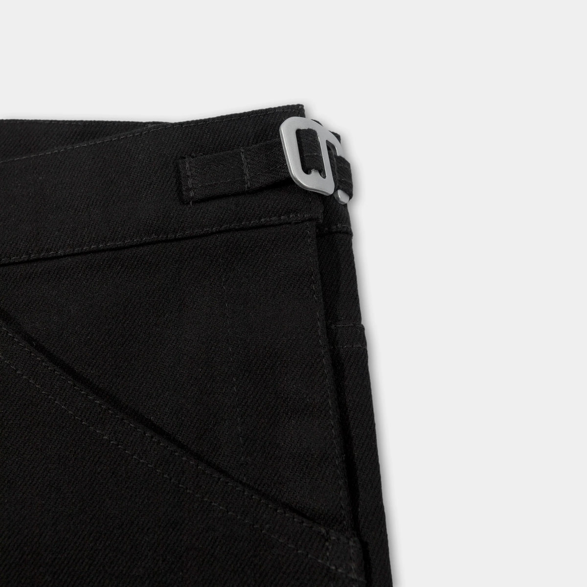 GAIT DENIM TROUSERS - Black