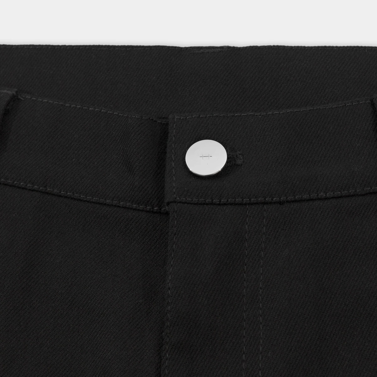 GAIT DENIM TROUSERS - Black