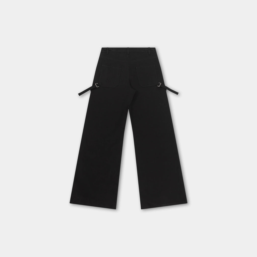 GAIT DENIM TROUSERS - Black