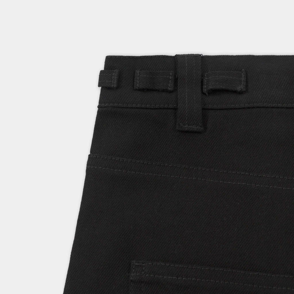 GAIT DENIM TROUSERS - Black