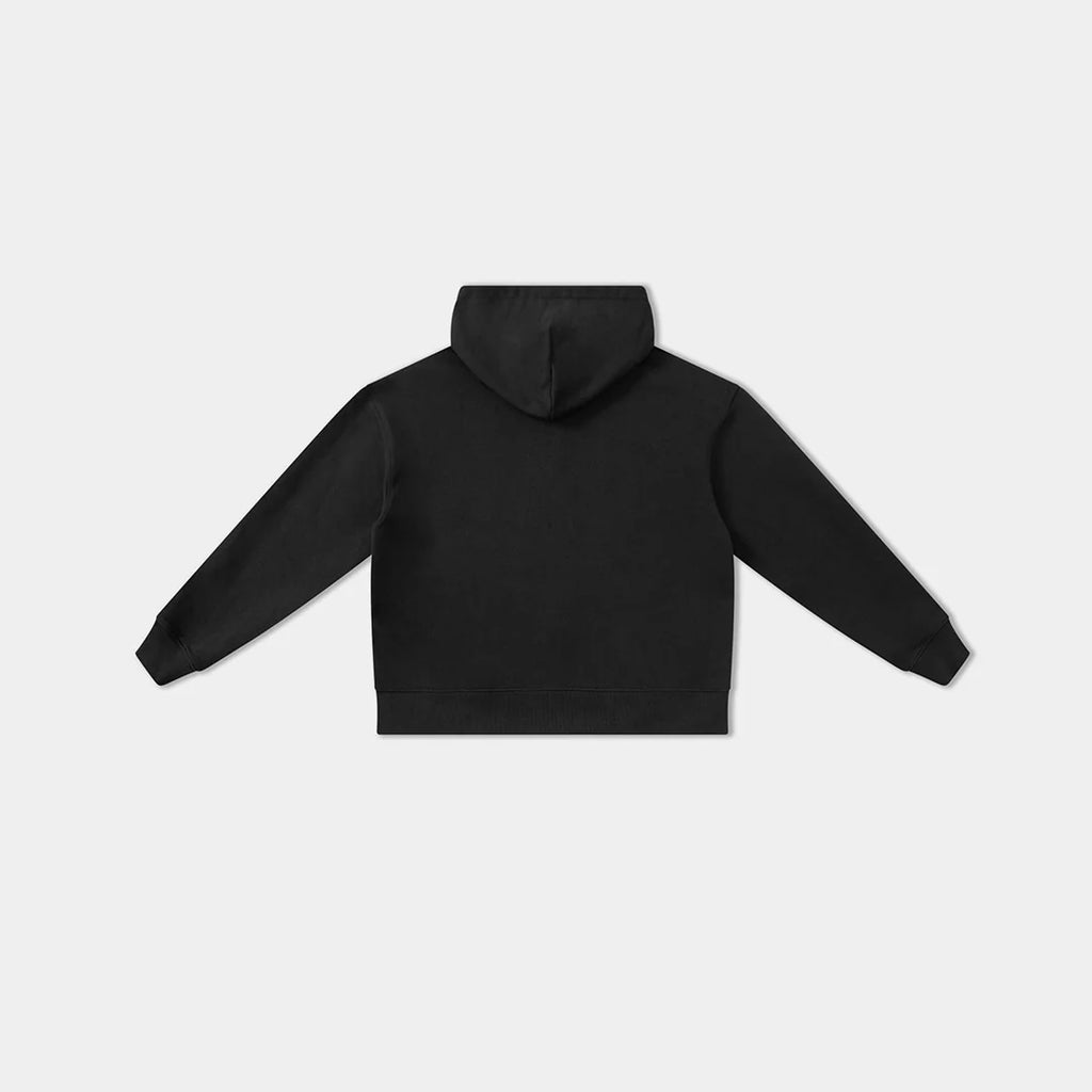 UNIFORM ZIP HOODIE - Black
