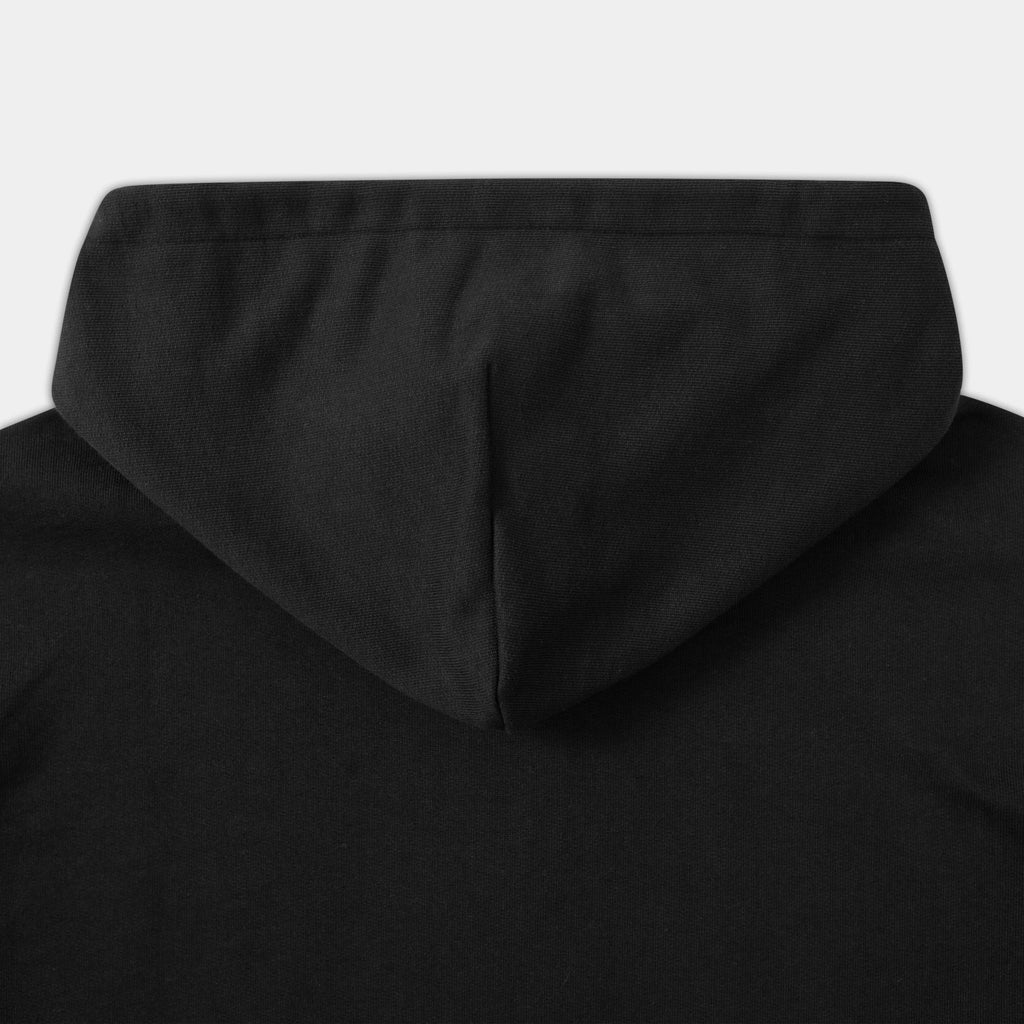UNIFORM ZIP HOODIE - Black