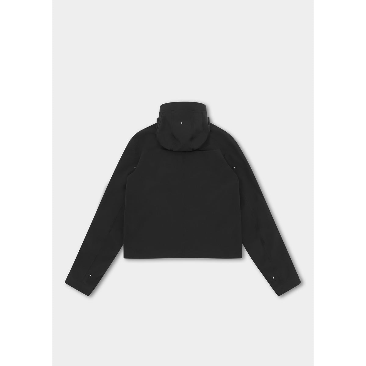 MOIRE TECHNICAL JACKET - Black