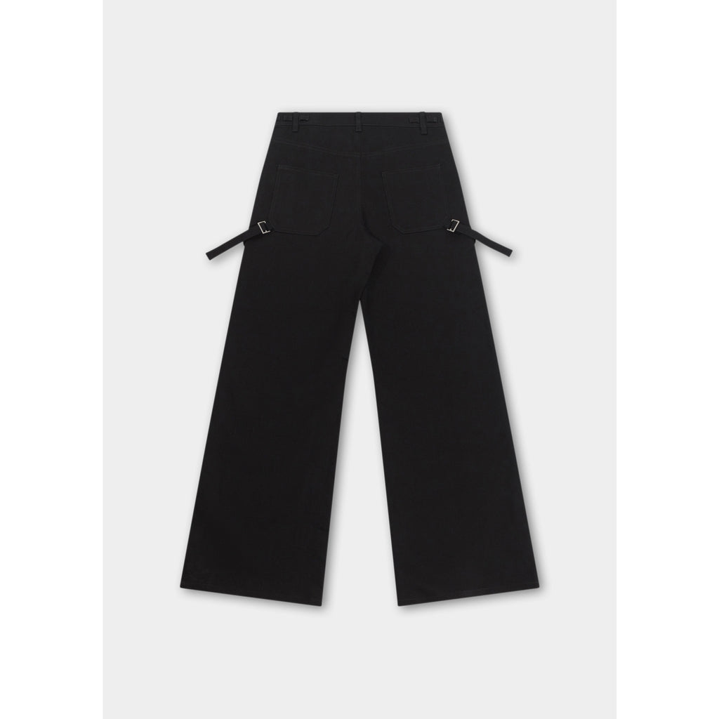 GAIT DENIM TROUSERS - Black