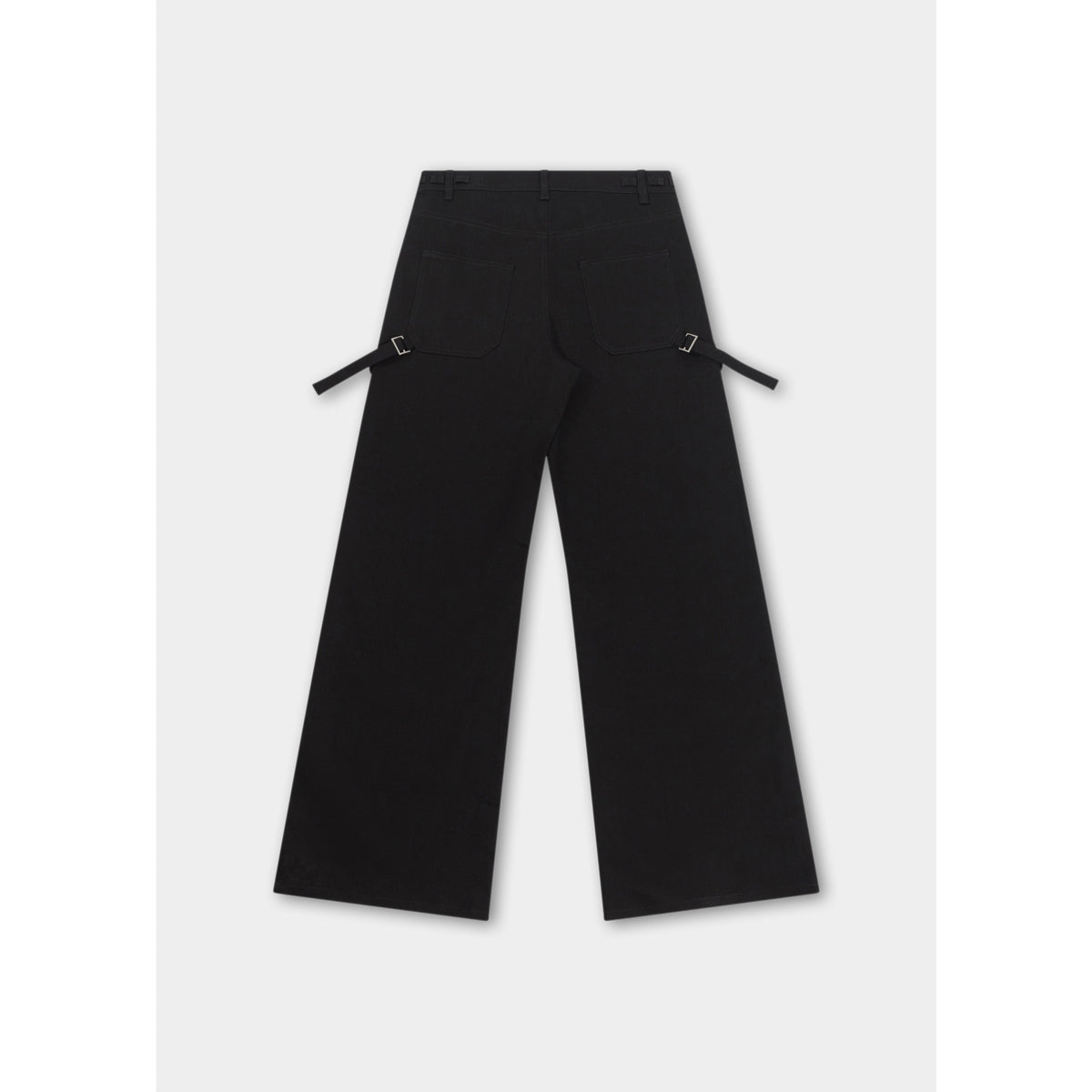 GAIT DENIM TROUSERS - Black