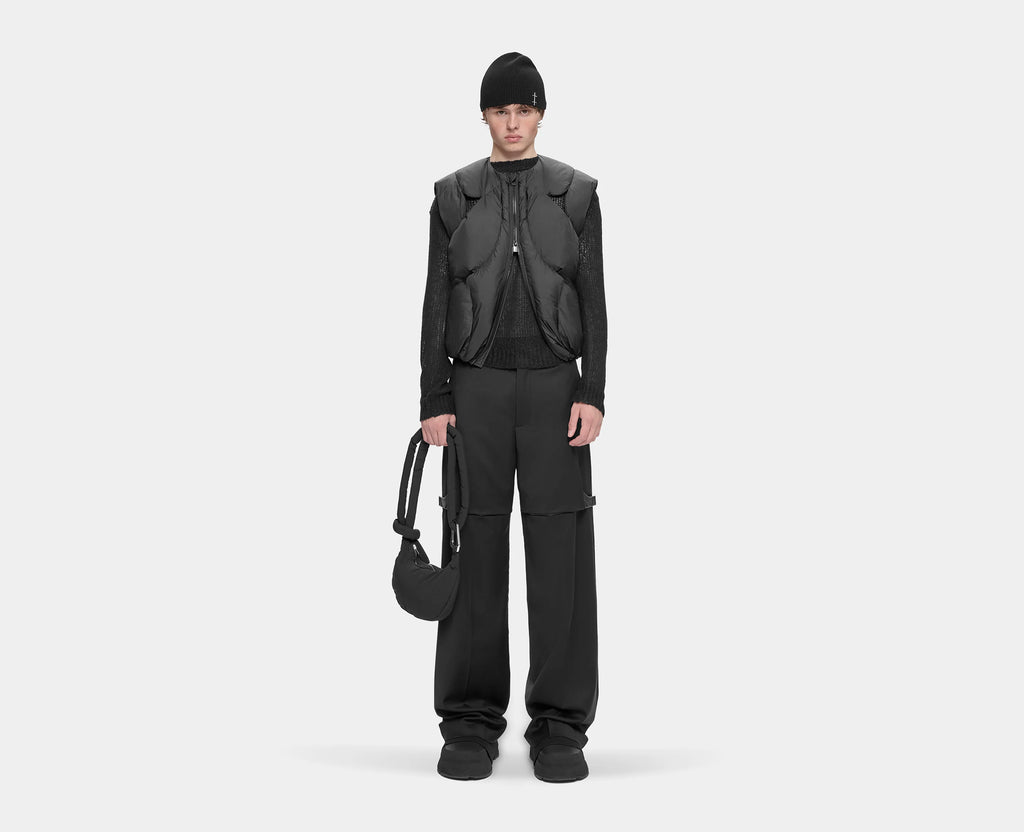 MINI ATTACHE TOTE - Black