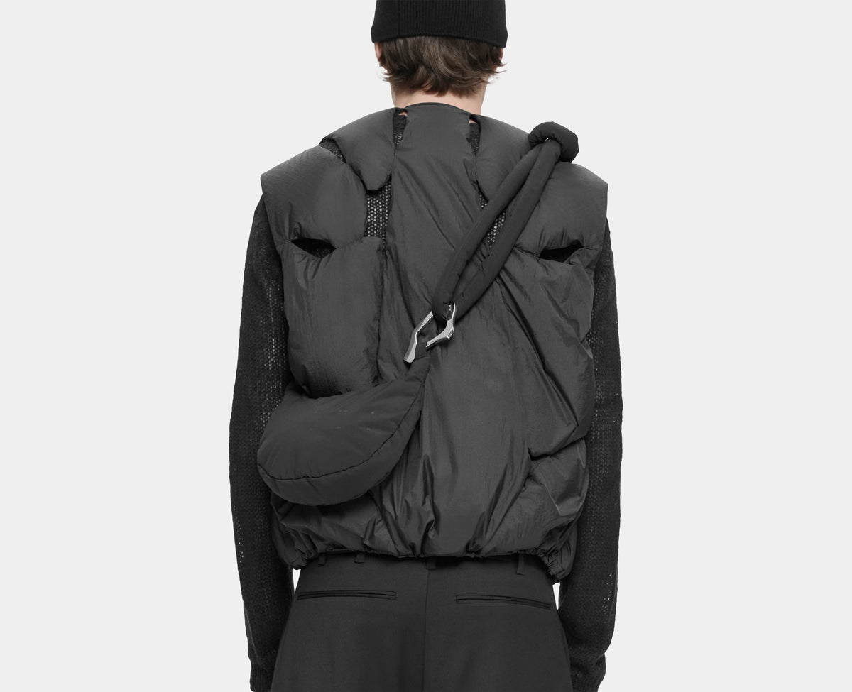 MINI ATTACHE TOTE - Black