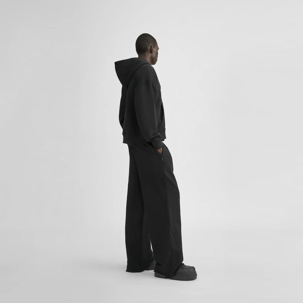 UNIFORM ZIP HOODIE - Black
