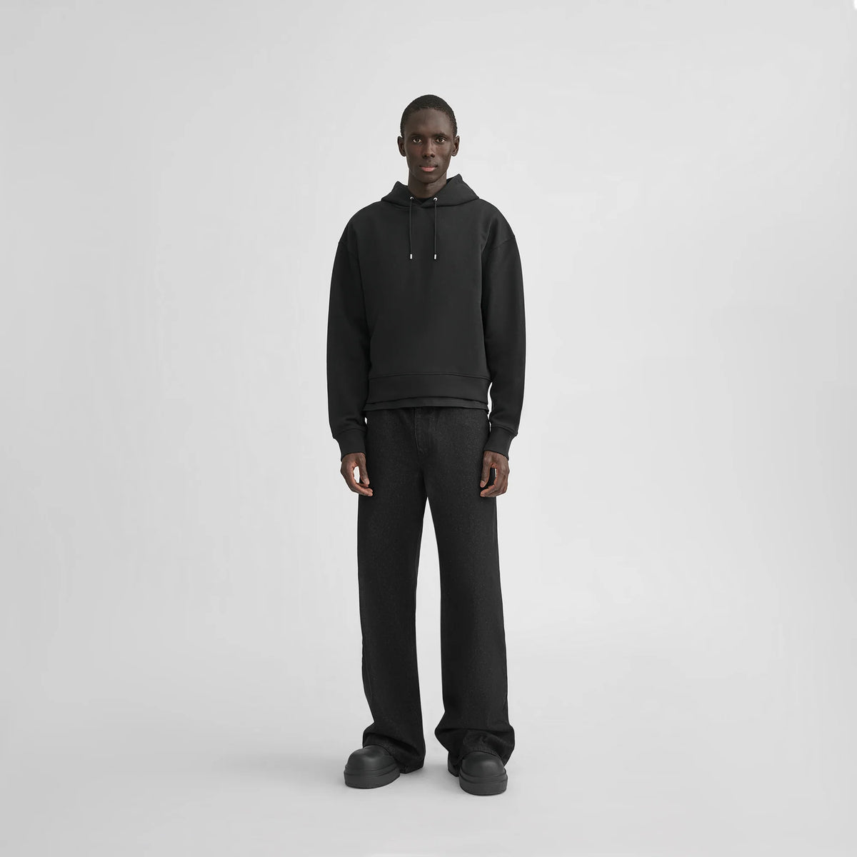 UNIFORM HOODIE - Black