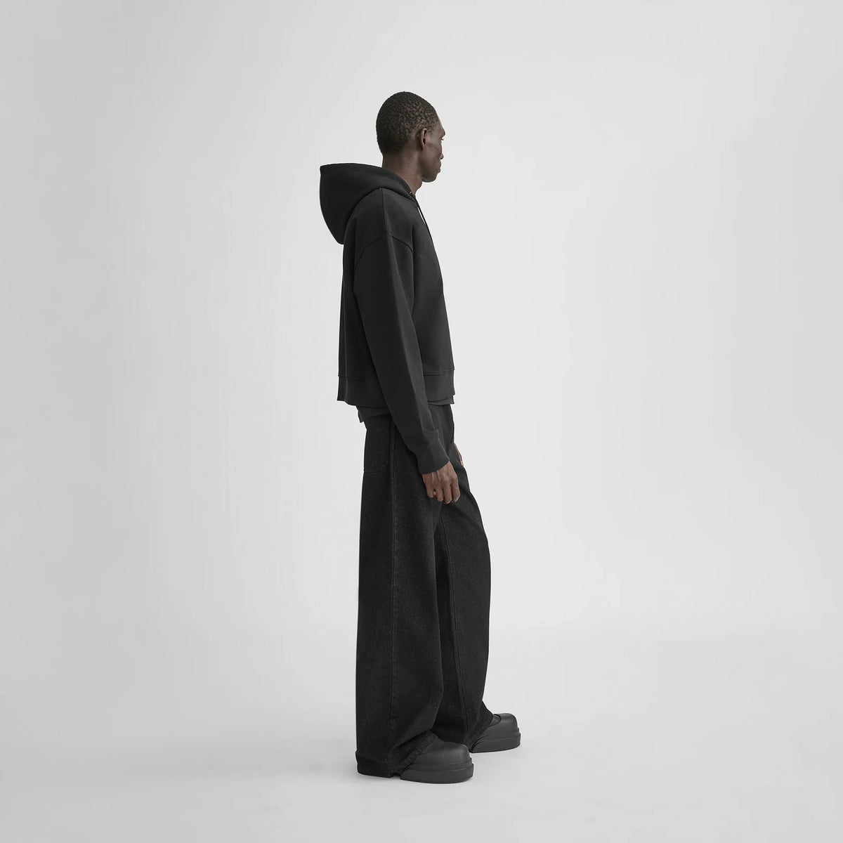 UNIFORM HOODIE - Black