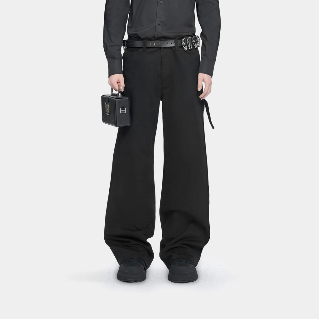 GAIT DENIM TROUSERS - Black