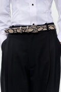 CLASSIC BELT SNAKE - Cream