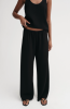 Almada Label SS26 - Bias Satin Pants - black