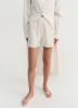 Almada Label SS26 - Bim Satin shorts - Vanilla