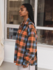 Baserange PF25 - Claude Shirt - Organic Cotton Poplin - Frame plaid