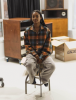 Baserange PF25 - Claude Shirt - Organic Cotton Poplin - Frame plaid