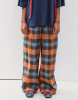Baserange PF25 - Claude pants - Organic Cotton - Frame plaid