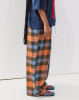 Baserange PF25 - Claude pants - Organic Cotton - Frame plaid