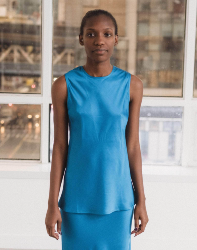 Baserange PF25 - DYDINE TANK TOP - Ora blue