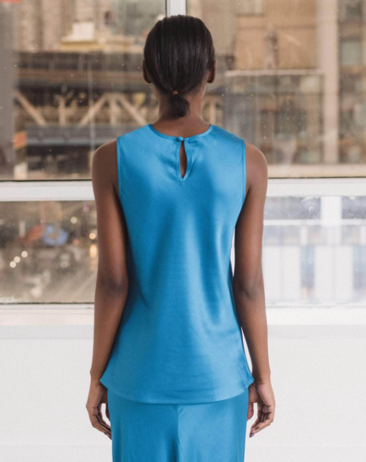 Baserange PF25 - DYDINE TANK TOP - Ora blue