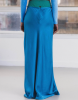 Baserange PF25 - Dydine Fitted Skirt - Ecovero Viscose - Ora blue