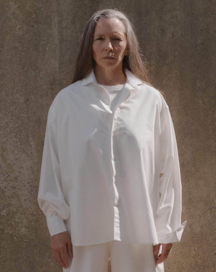 Baserange SS25 - Claude shirt - Undyed