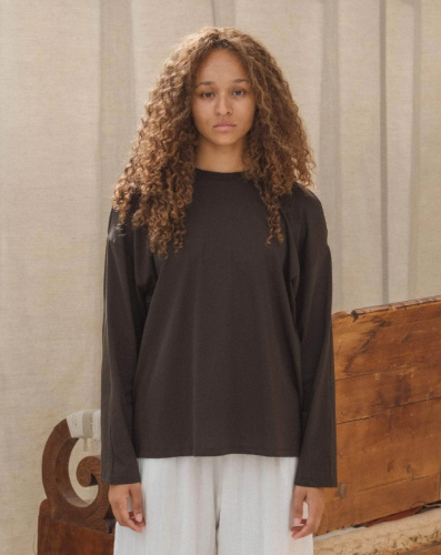 Baserange SS25 - Pin Long Sleeve Tee Shirt - Fovea