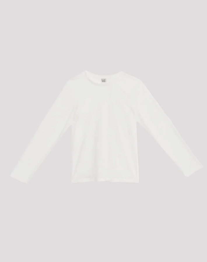 Baserange SS25 - Sevinc long sleeve tee - Ecru 