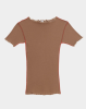 Baserange SS25 - Vein Tee Shirt -  Alamillo Brown (RED)