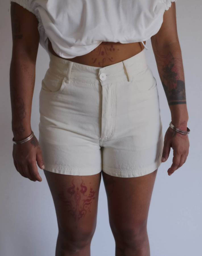 Baserange SS26 - Navalo shorts - Undyed 