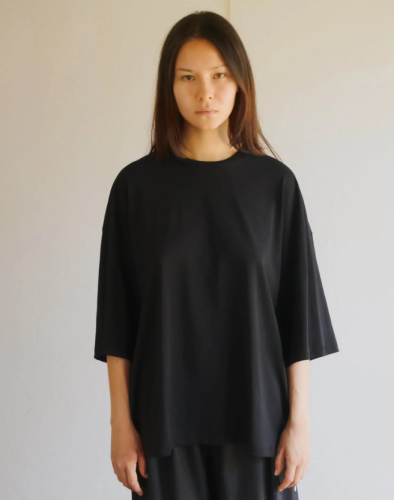 Baserange SS26 - Pin Tee Shirt - Black