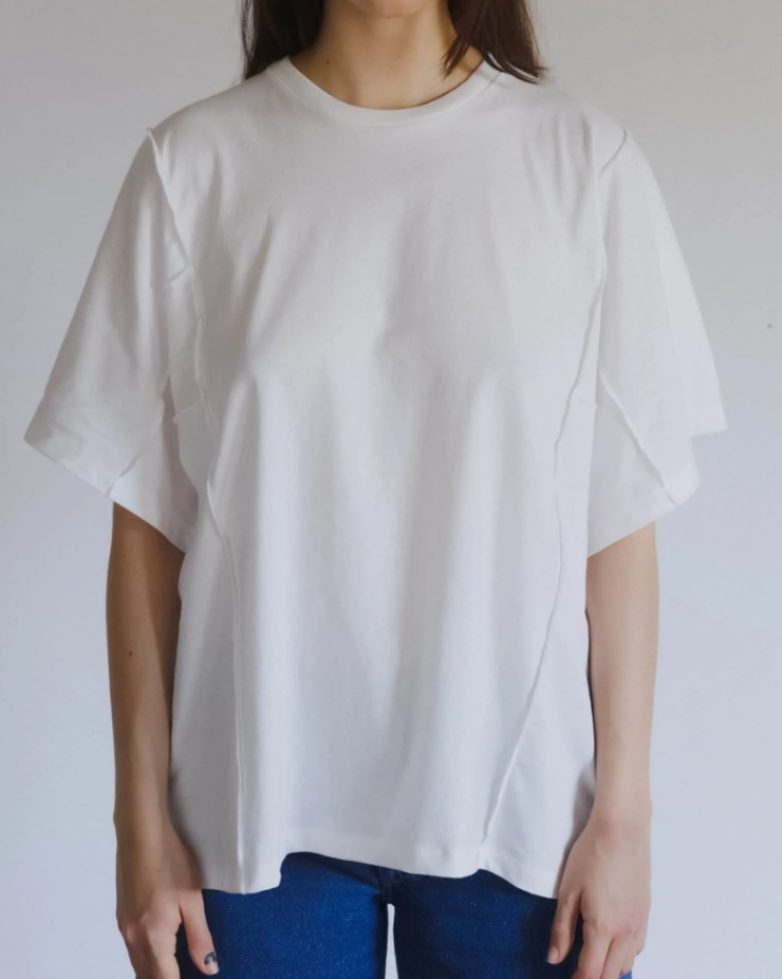 Baserange SS26 - Poi tee shirt - Off white