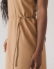 Baserange SS26 - apron dress - Bath brown