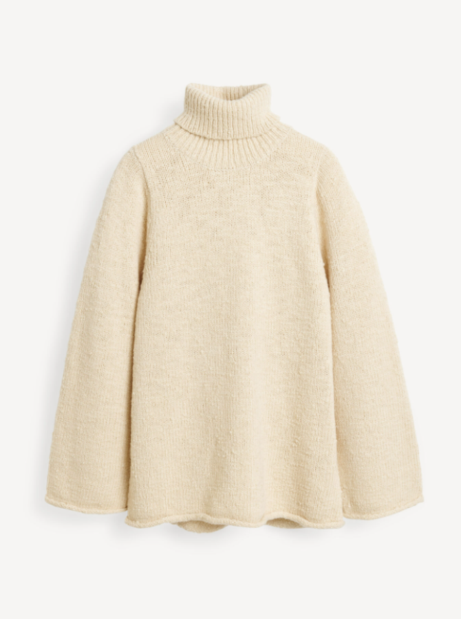 By Malene Birger AW24 - Charice sweater - Oyster gray