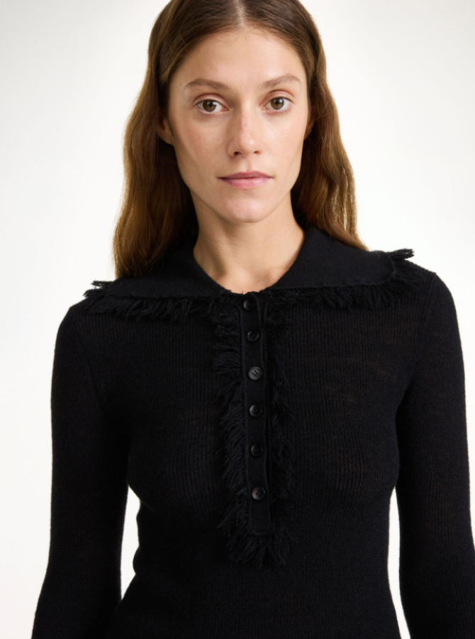 By Malene Birger AW24 - Dreele sweater- Black