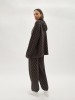 By Malene Birger AW24 - Hali. Trousers - Dark Mahogany