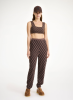 By Malene Birger AW24 - Hali. Trousers - Dark Mahogany