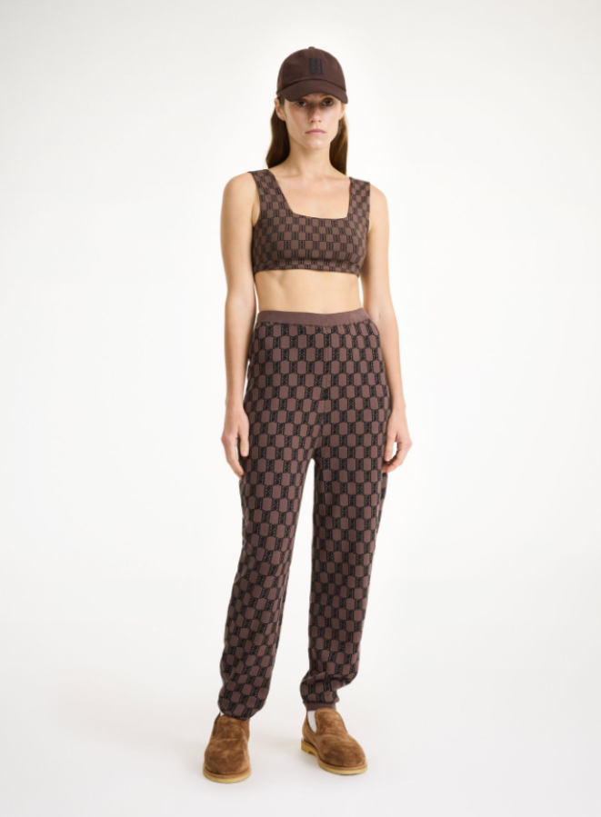 By Malene Birger AW24 - Hali. Trousers - Dark Mahogany